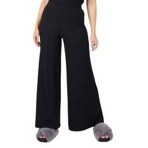 L’AGENCE NWT Crawford Ribbed Stretch Modal Jersey Wide Leg Pants Size M Pull-On